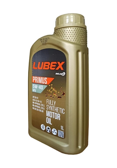 Lubex Primus Mv 5W-40 Tam Sentetik Motor Yağı 4 x 1 L