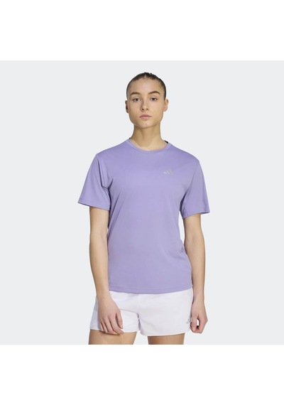 Adidas Kg3227 Run Ess Tee W Kadın Tişört Mor