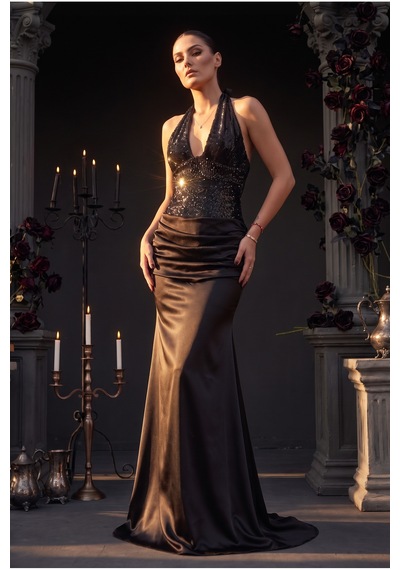 Fashion Cocktail Mermaid Üst Bedeni Payet İşlemeli Romantik Bağcık Korse Saten Büzgülü Drapeli Işıltılı Pullu Göz Kamaştıran Maxi V Yaka Sırt Detaylı Balık Kesim Nikah After Party Gece Abiye Davet Kokteyl Elbisesi Siyah Fashion Cocktail Mermaid Üst Bedeni Payet İşlemeli Romantik Bağcık Korse Saten Büzgülü Drapeli Işıltılı Pullu Göz Kamaştıran Maxi V Yaka Sırt Detaylı Balık Kesim Nikah After Party Gece Abiye Davet Kokteyl Elbisesi Siyah
