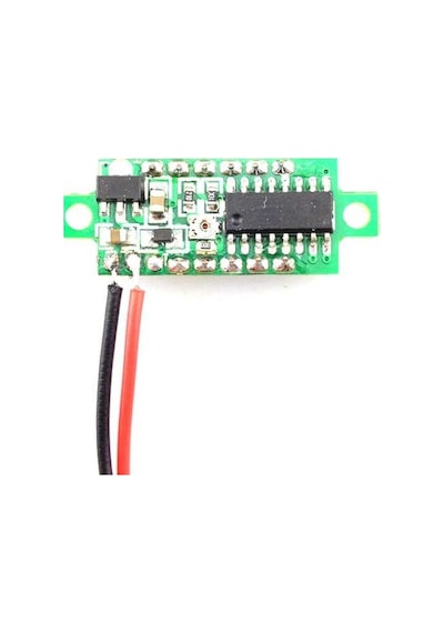 0.28'' Mini Dijital Voltmetre Dc 0-100v - Mavi