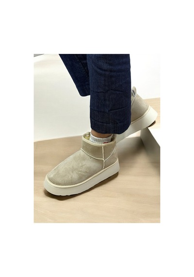Plush Studıo Kadın Bej Süet Yarım Bot Içi Peluşlu Kalın Taban Platformlu Ayakkabı Bot Bootie Bej Bej Plush Studıo Kadın Bej Süet Yarım Bot Içi Peluşlu Kalın Taban Platformlu Ayakkabı Bot Bootie Bej Bej