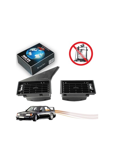 Mercedes 190 W201 1982-1993 İçin Sol & Sağ Havalandırma Klima Izgarası 3d Baskı Değildir