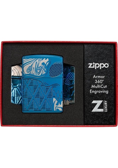 Zippo Çakmak 49705 Skull Design