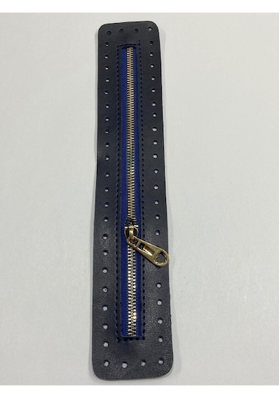 Karantuhafiye Derili Fermuar / Çanta Fermuarı / Kapak Fermuar 30 Cm Lacivert Lacivert