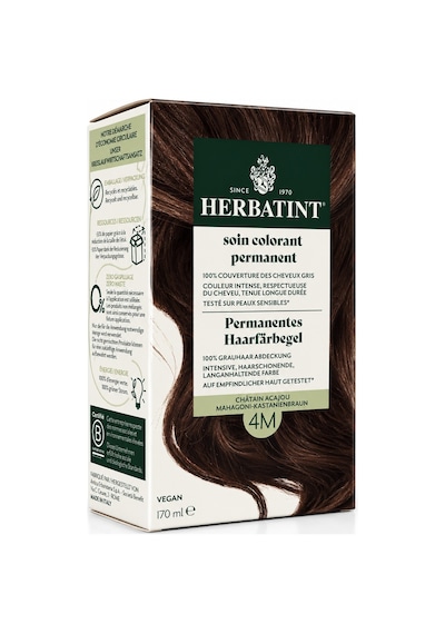 Herbatint Saç Boyası 4m Chatain Acajou 170 Ml
