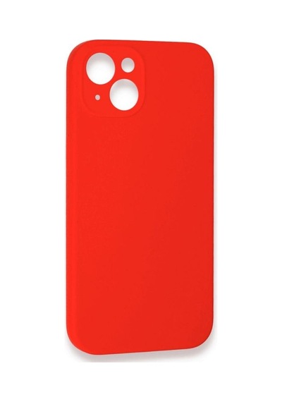 Apple Uyumlu   iPhone 13 Mini Kılıf Lansman Legant Silikon - Kırmızı