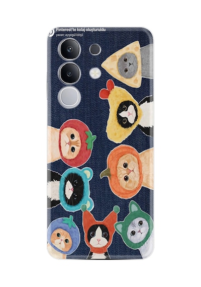 Vivo Y29 V2434 Uyumlu Kılıf Desen Baskılı Silikon Özel Seri Stk-.2021.jpg Renk24 Renk24