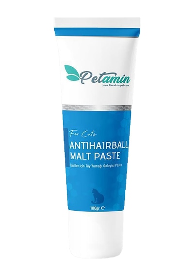Petamin Antihairball Malt Paste Kediler İçin Tüy Yumağı Önleyici Paste 100 Gr