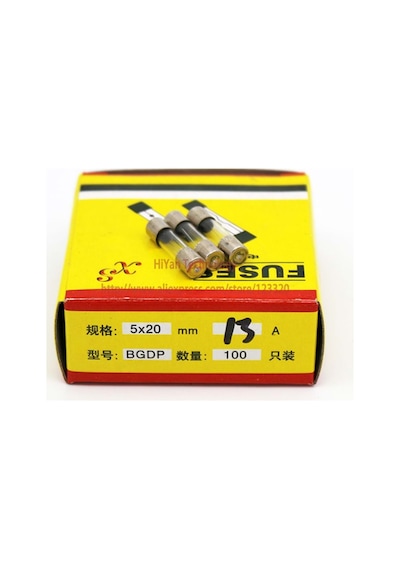 VZN Cam Sigorta 1a 5x20 25 Adet