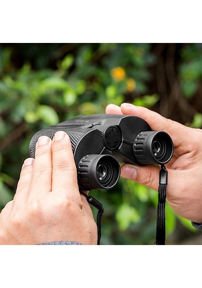 Premium Tatil Aleti Macera Gereci Binoculars 10x25 Dürbün Siyah Çok Renkli