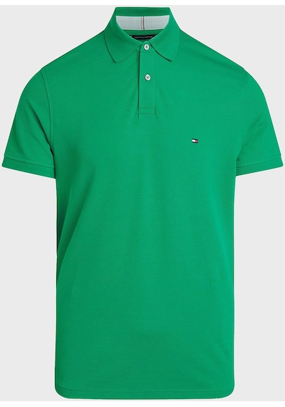 Tommy Hilfiger Erkek Polo Yaka T Shirt Mw0mw17770 L4b Yeşil