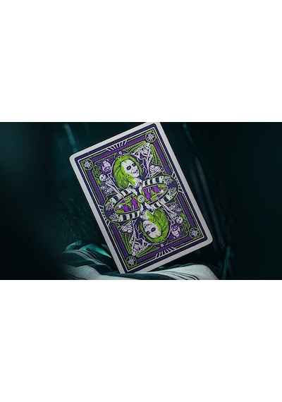 Theory11 Beetlejuice Premium Oyun Kağıdı Limited Edition Koleksiyonluk İskambil Kartları