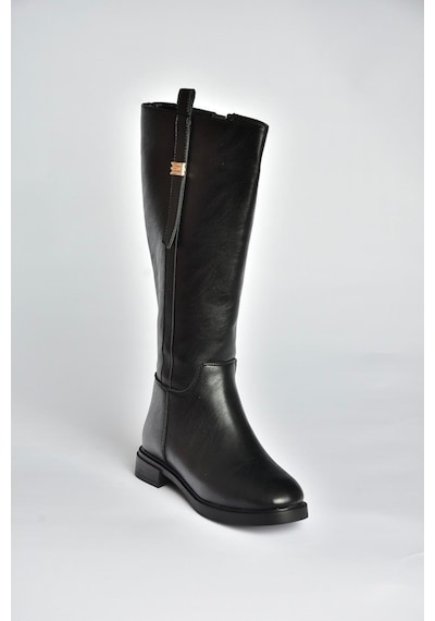 Fox Shoes V973000809 Siyah Klasik Kadın Çizme Siyah