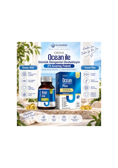 Dha + Plus Omega 3 2'li Paket