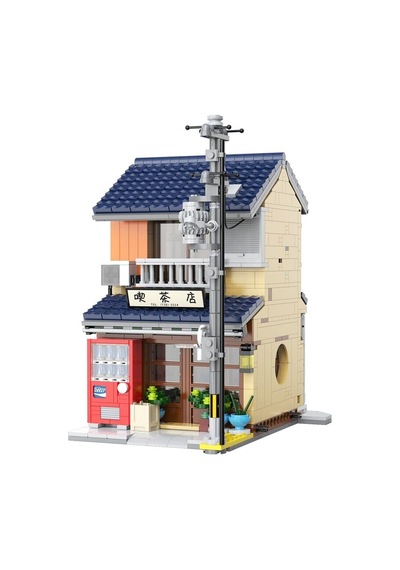 C66010w Cada Çay Dükkanı 1200 Parça Block Oyuncak