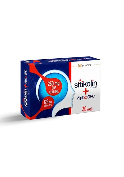 Haver Sitikolin Cognizin Alpha Gpc 30 Kapsül