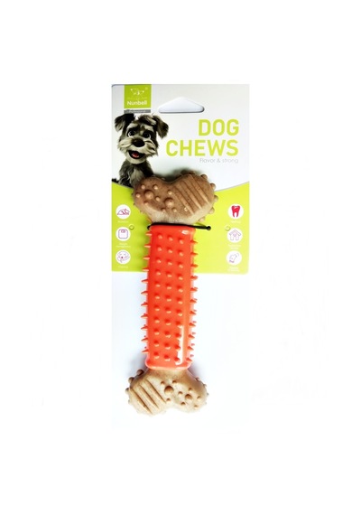 Tırtıklı Sert Kemik Köpek Oyuncağı 17 CM
