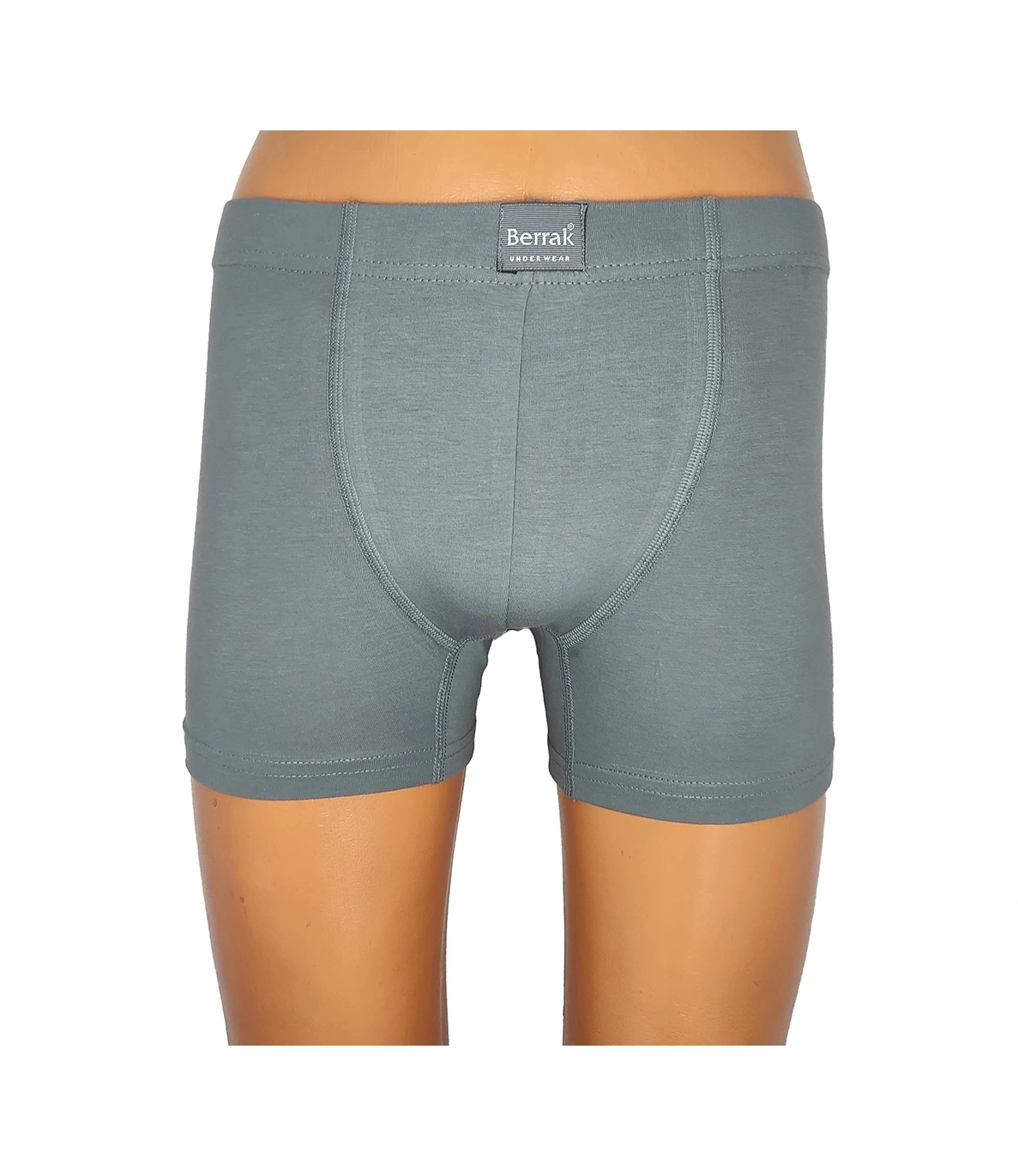 Berrak 4498 Erkek Renkli Boxer Siyah
