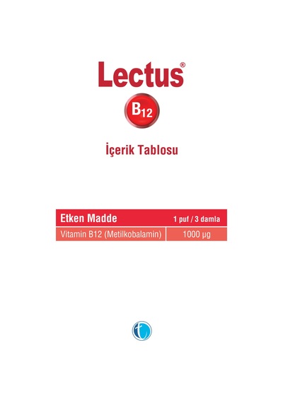 Lectus B12 Damla 5 ml