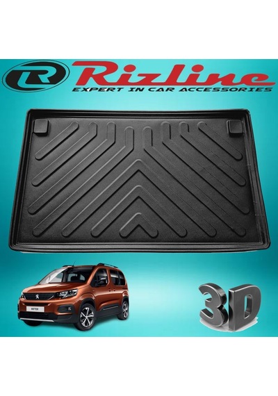 Peugeot Rifter 3D Bagaj Havuzu Paspası 2019 Sonrası Rizline N11.6883