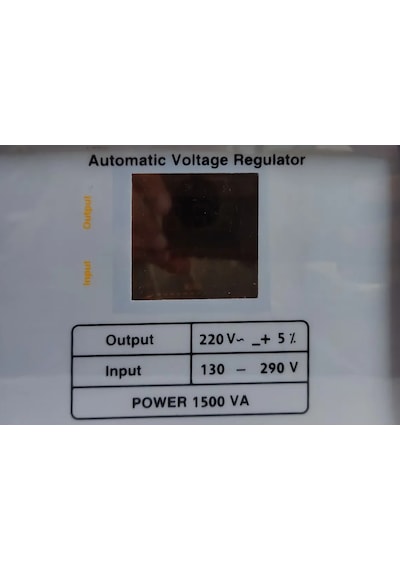 Enerjitem 1500 Va Kombi Ve Buzdolabı İçin Voltaj Regülatörü