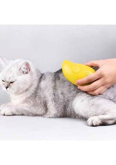 Buharlı Kedi Fırçası, Kedi Buharlı Fırça, Masaj İçin Köpek Buharlı Fırça, Kendi Kendini Temizleyen Buharlı