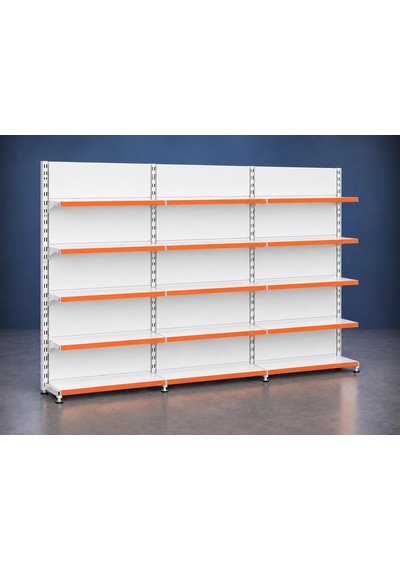 Market Rafı Ekonomik 3'lü Bazasız Duvar Ünitesi- 40a/30 4 - H:220 Cm 40x90 Cm-antrasit Gri Çok Renkli