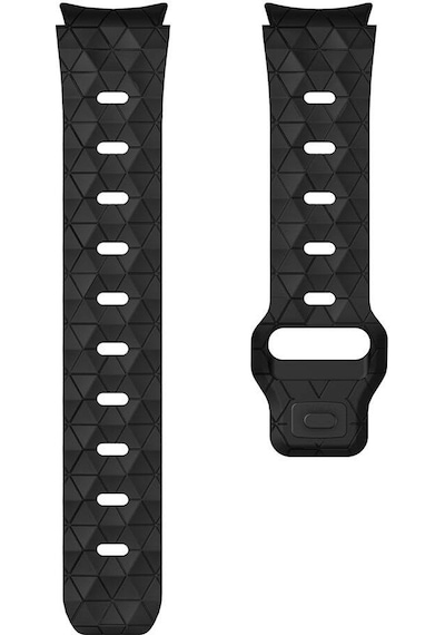 Galaxy Uyumlu Watch 6 40mm Krd-116 20mm Futbol Desenli Spor Tasarımlı Silikon Kordon