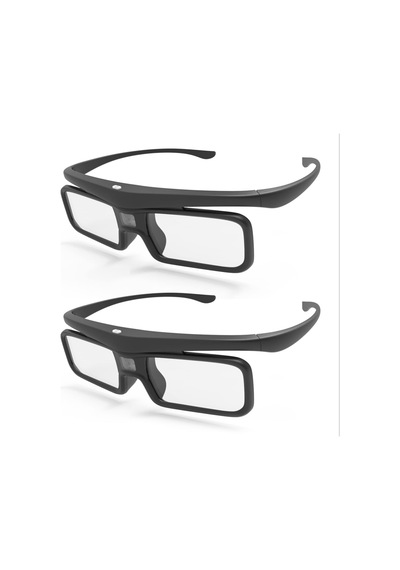 Valerion Dlp Link 3d Gözlük, Visionmaster Max/ Pro2/ Pro, Streammater Puls2/ Puls Ve Diğer Dlp-link 3d Projektörlerle Uyumlu Şarj Edilebilir Aktif Shutter Gözlükler 2'li Paket Valerion Dlp Link 3d Gözlük, Visionmaster Max/ Pro2/ Pro, Streammater Puls2/ Puls Ve Diğer Dlp-link 3d Projektörlerle Uyumlu Şarj Edilebilir Aktif Shutter Gözlükler 2'li Paket
