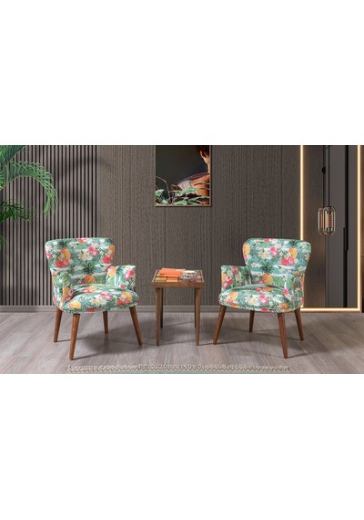 Bahar Çay Seti (Balkon, Salon, Cafe, Ofis) 2+1+1