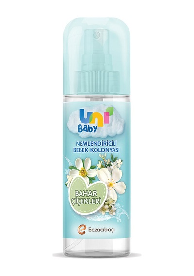 3 Adet Uni Baby Bebek Kolonyası 150 Ml Bahar Çiçekleri
