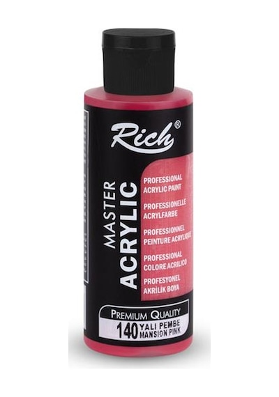 Rich Akrilik Boya 120Cc Yalı Pembe 140