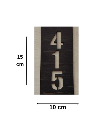 Stenwood 2d Model Daire, Otel Ve Apartman Kapı Numarası
