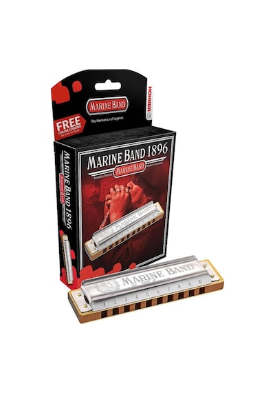 Hohner Marine Band 1896/20 fa Diyez Majör