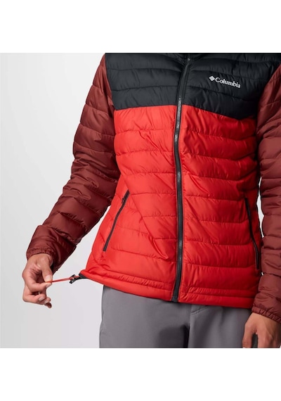 Columbia Powder Lite Iı Hooded Erkek Mont Kırmızı