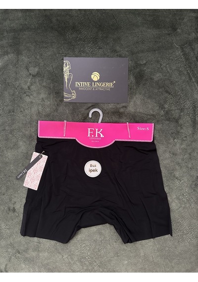 Amelia Premium Buz İpek Ultra Hafif-ince İz Belli Etmez Dikişsiz İpek Hisli Orta Bel Boxer Siyah Amelia Premium Buz İpek Ultra Hafif-ince İz Belli Etmez Dikişsiz İpek Hisli Orta Bel Boxer Siyah