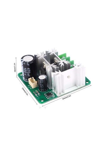 Ccmhcn Dc Motor Hız Kontrol Cihazı Pwm Plc 6v12v36v60v90v15a