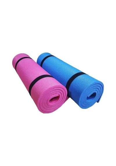 Plus Sport 2 Adet Pilates Minderi Egzersiz Yer Matı Pembe Ve Mavi 7 Mm Kalın Mavi Mavi