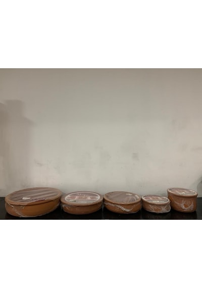 Mahir Güveç Toprak Orta Tava 22-24 Cm 6 - 8 Kişilik
