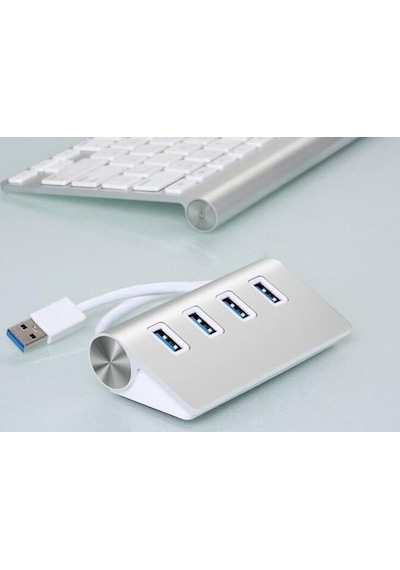 4 Port USB 2.0 HUB Çoklayıcı Çoğaltıcı Splitter - Işıklı