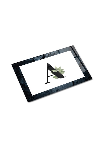 Decorita Cam Kesme Tahtası - Cam Kesme Tablası Harfli Tasarım A 20 CM x 30 CM