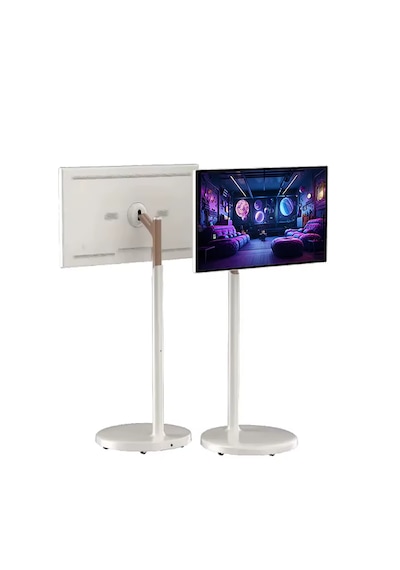 Tochı Glide Stand 32 Inç Android Dokunmatik Akıllı Ekran Full Hd Taşınabilir Ayaklı Şarjlı Monitör Wi-fi Bluetooth Yatay Dikey