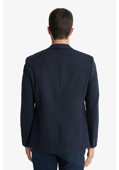 Defacto Slim Fit Dar Kesim Blazer Ceket F7690ax25aunv64 Lacivert