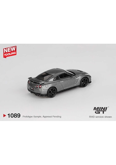 Mini Gt 1:64 Nissan Gt-r 2013 Nismo R35 Crs Dark Metal Gray Diecast Model Araba Gri