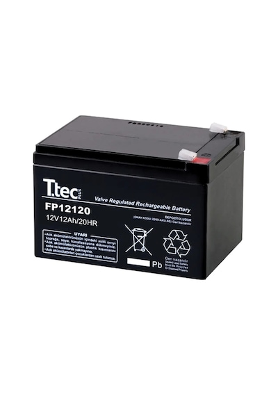 Ttec 12v 12ah Bakımsız Kuru Akü N11.20397