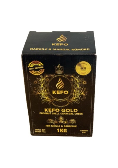 Camp & Shisha Kefo Gold 1Kg Nargile Kömürü | Barbekü Kömürü |Bbq Cs |