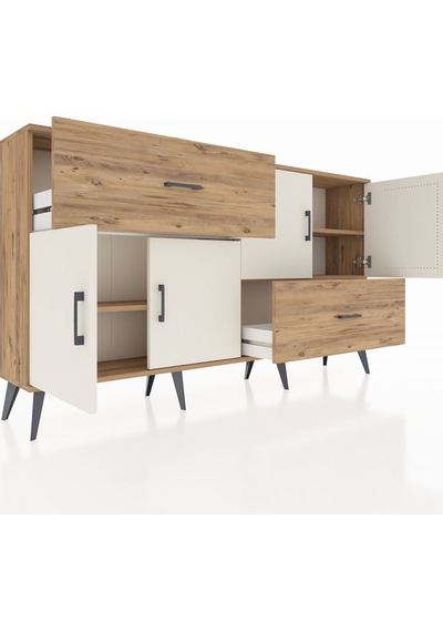 Arges Konsol 3 Raflı 2 Çekmeceli 4 Kapaklı 176x30x99 Çam-aytaşı/ç Çam-aytaşı/çam Arges Konsol 3 Raflı 2 Çekmeceli 4 Kapaklı 176x30x99 Çam-aytaşı/ç Çam-aytaşı/çam