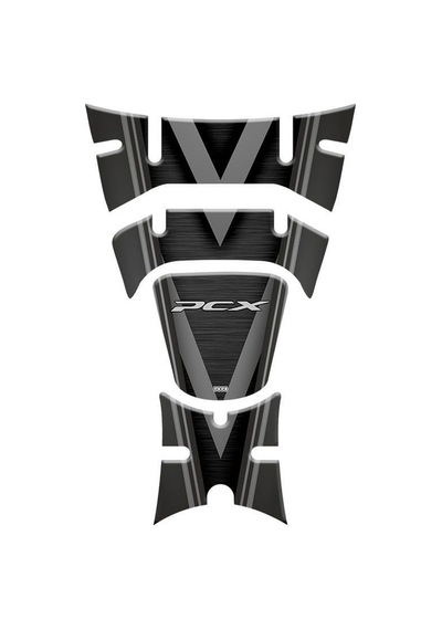 Honda Pcx 2018 - 2020 Uyumlu Tank Pad 002 Çok Renkli
