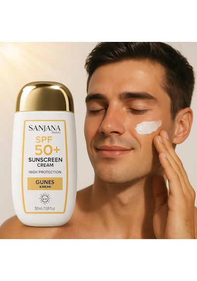 Sanjana Beauty Güneş Koruyucu Krem SPF50+ 50 ML