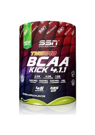 SSN Sports Style Nutrition Ssn Bcaa Thermo Kick 585 gr Yeşil Elma